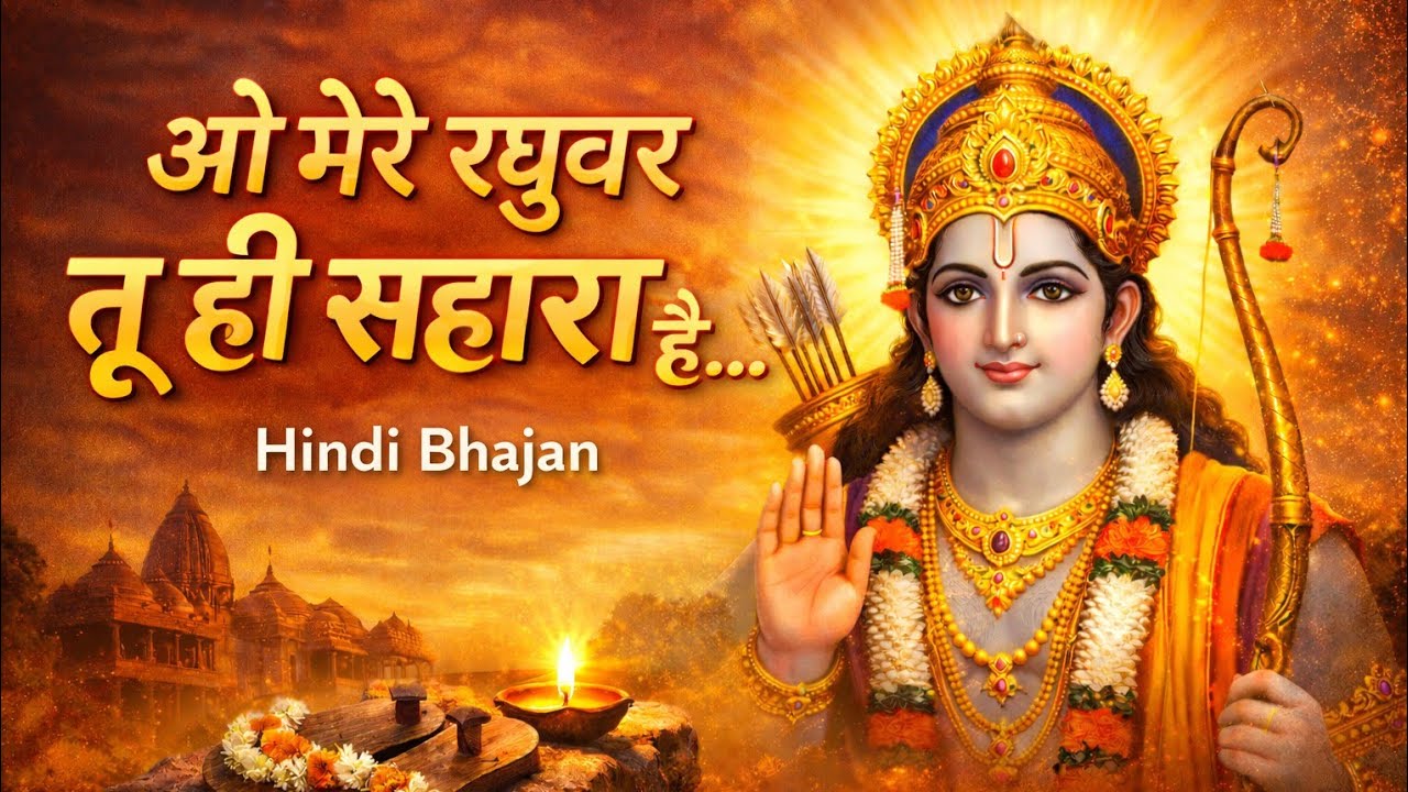 ओ मेरे रघुवर तू ही सहारा है | Shri Ram Bhajan | Peaceful Devotional Song