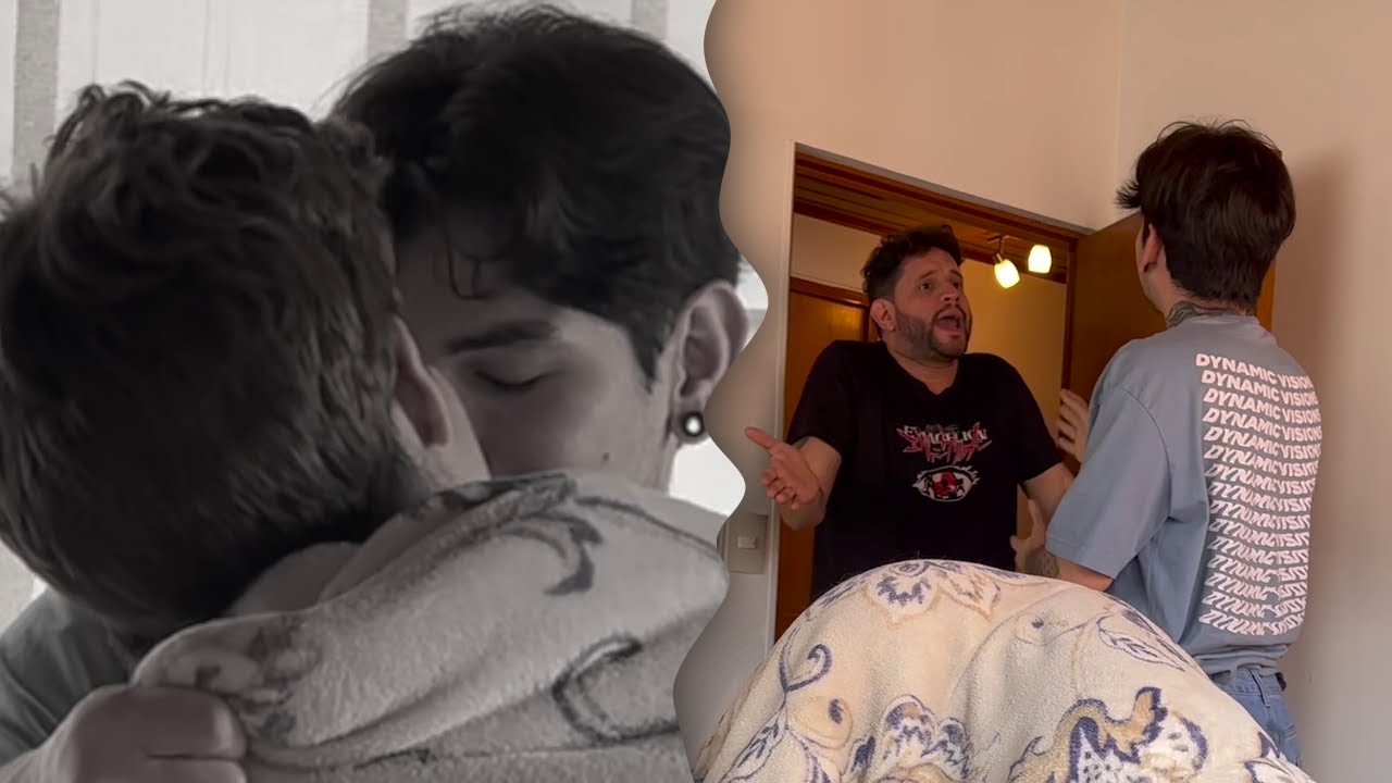Mi novio me encuentra en la cama con otro 😰