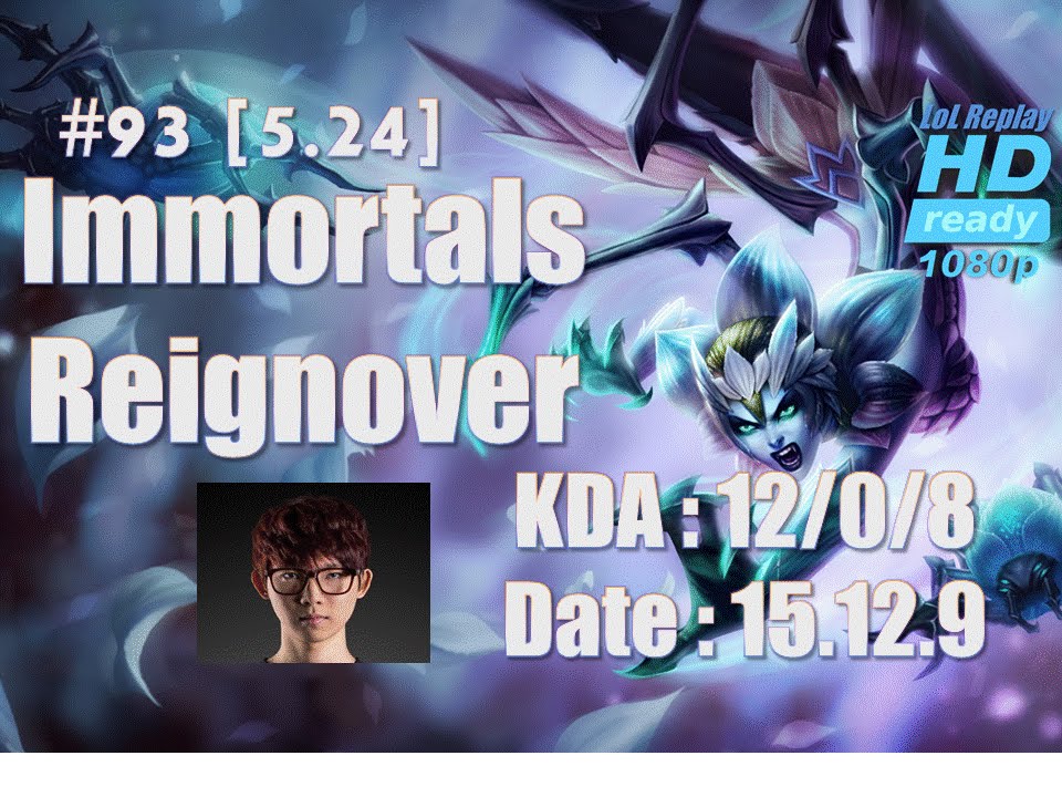 15.12.9 Immortals Reignover Jungle Elise(vs Reksai) Hardcarry[1080p]#93