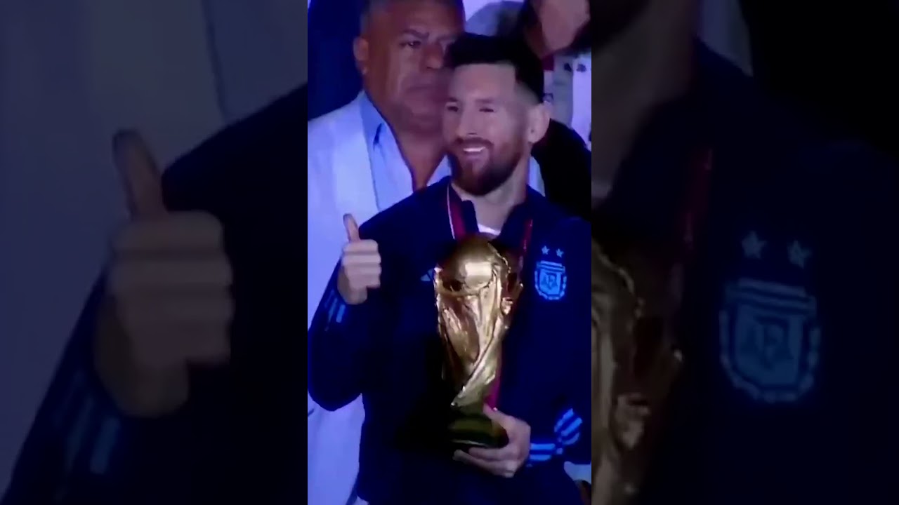 Messi and Argentina return HOME after World Cup win! 🇦🇷🏆