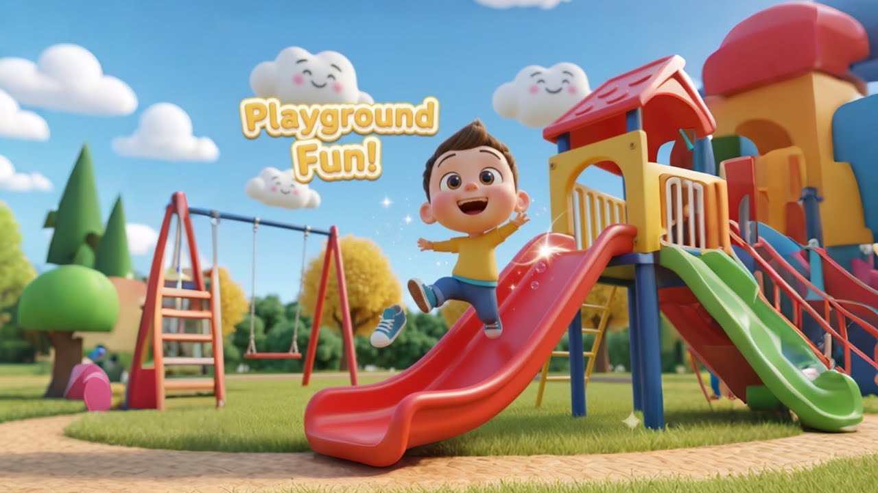 Benny at the Playground 🎠 | Fun Kids Song | Jump, Run & Play!