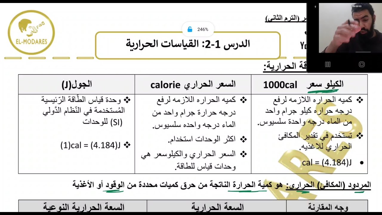 القياسات الحرارية