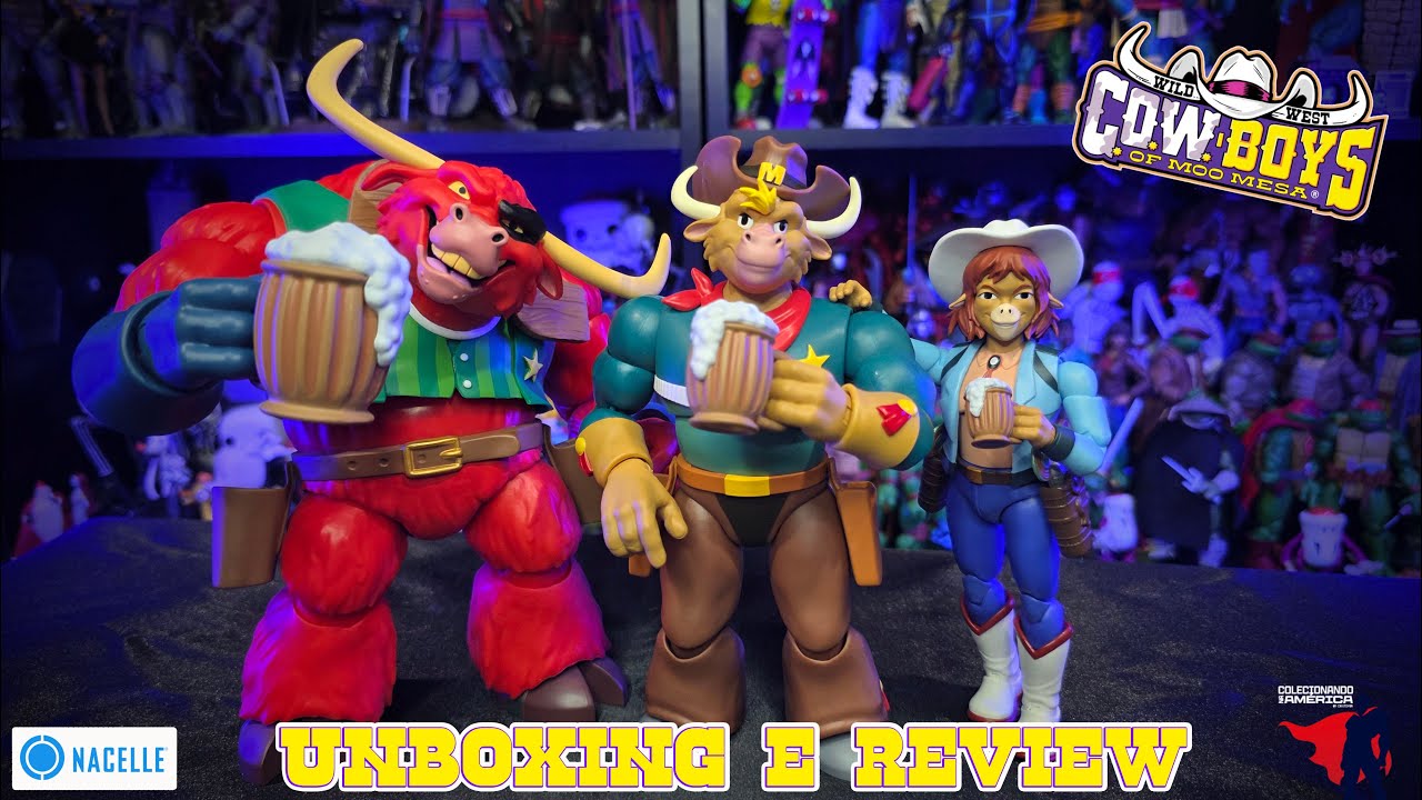 NACELLE - Os Valentes Cowboys de Moo Mesa - Wave 1 - Review em PT/BR