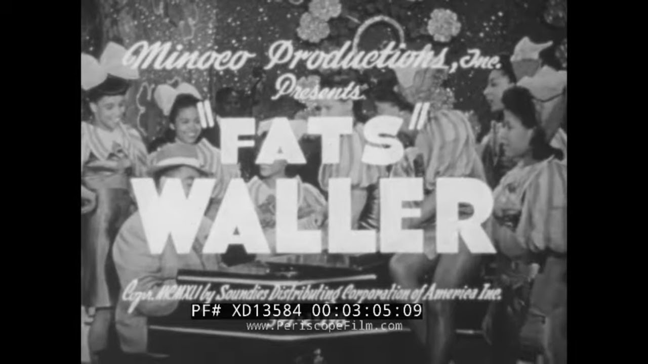 1940s AFRICAN AMERICAN SOUNDIES   FATS WALLER   RED ALLEN  LOUIS ARMSTRONG  MILLS PANORAM XD13584