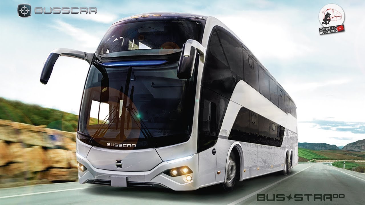 Conhe&ccedil;a o novo DD da Busscar de Colombia - Bus Star DD S1