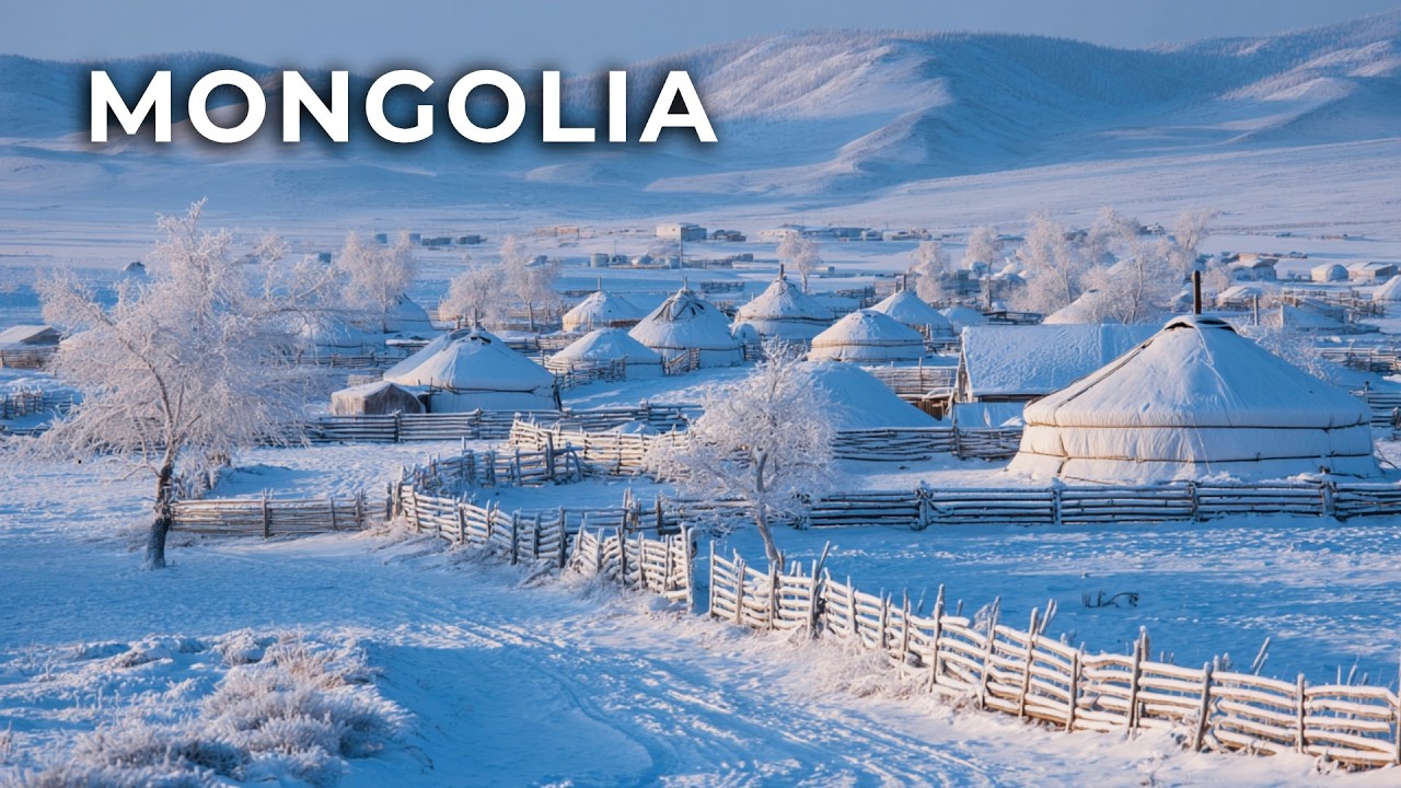 MONGOLIA: El coraz&oacute;n de Asia | Documental de viajes en 4K