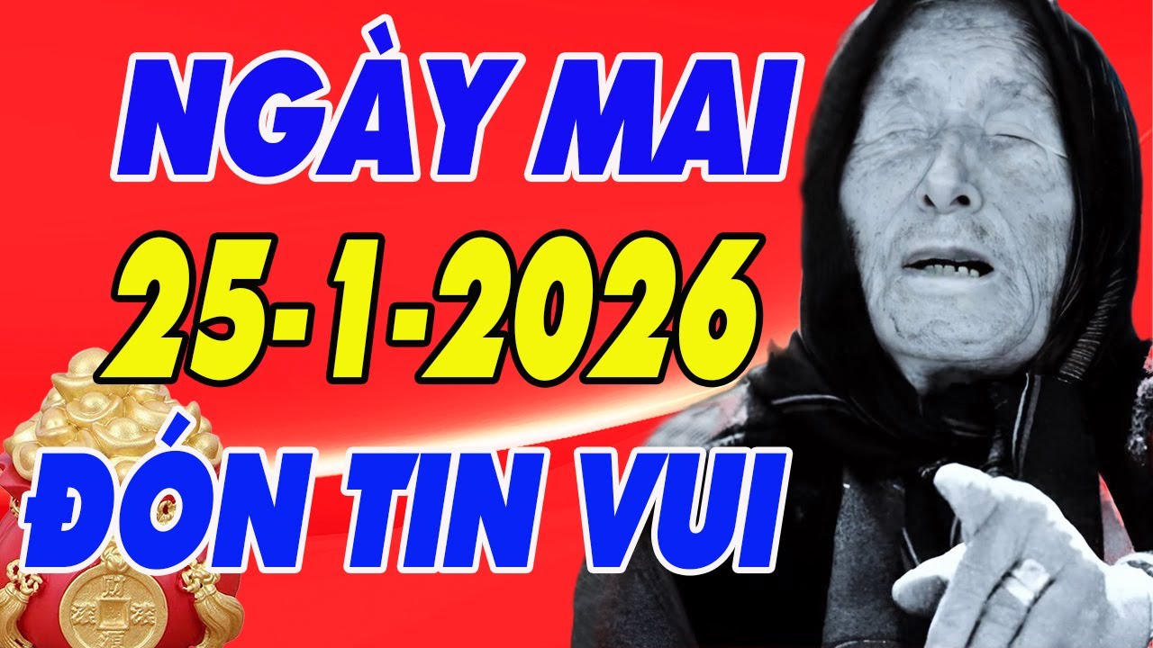 Tử Vi Ngày Mới 25/1/2026 , Các Con Giáp Này Số Bắt Giàu Có , Tiền Tài Chảy Về Liên Tục