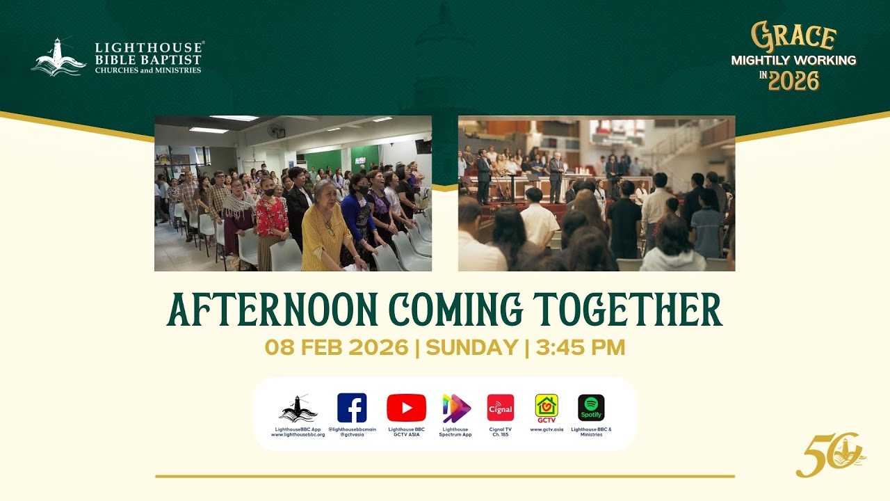 Sunday Afternoon Coming Together | 08 Feb 2026