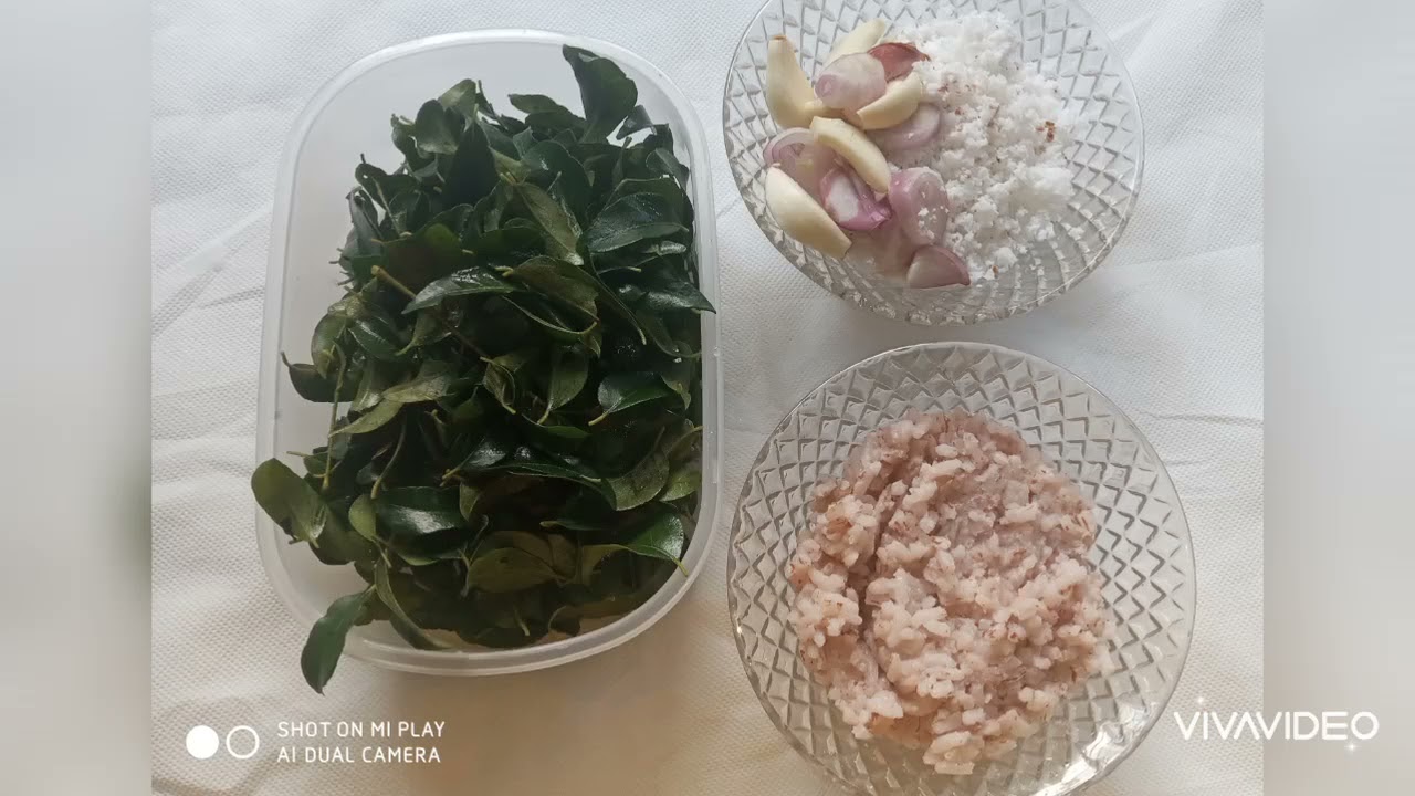 Curry Leaves Porridge 🍵