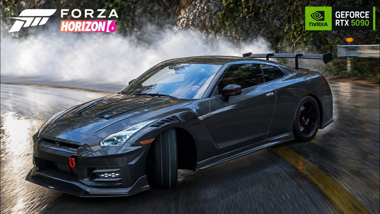 Nissan GT-R Nismo 2024 Drift - Forza Horizon 6 | Moza R16 Gameplay 4K