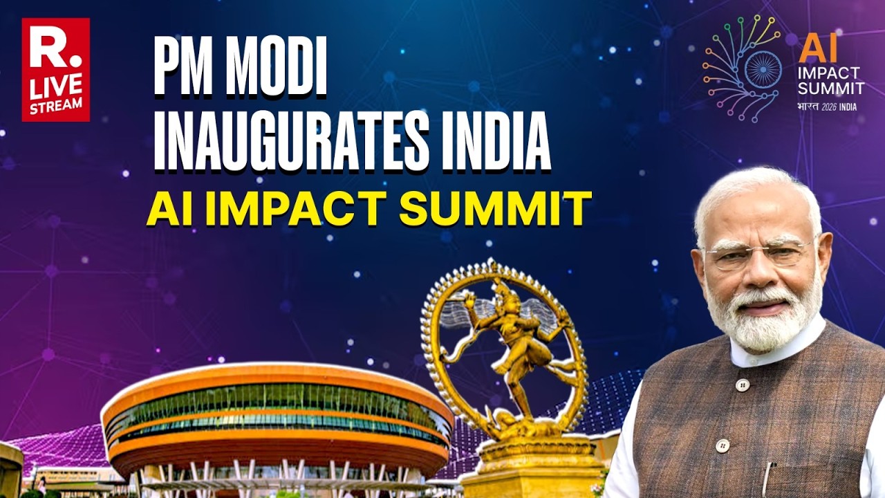 PM Modi LIVE: PM Narendra Modi Participates In The India AI Impact Summit At Bharat Mandapam