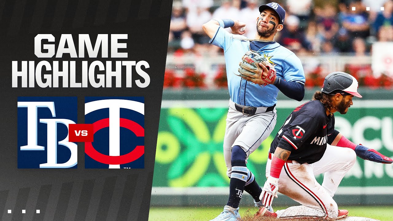 Rays vs. Twins Game Highlights (6/20/24) | MLB Highlights
