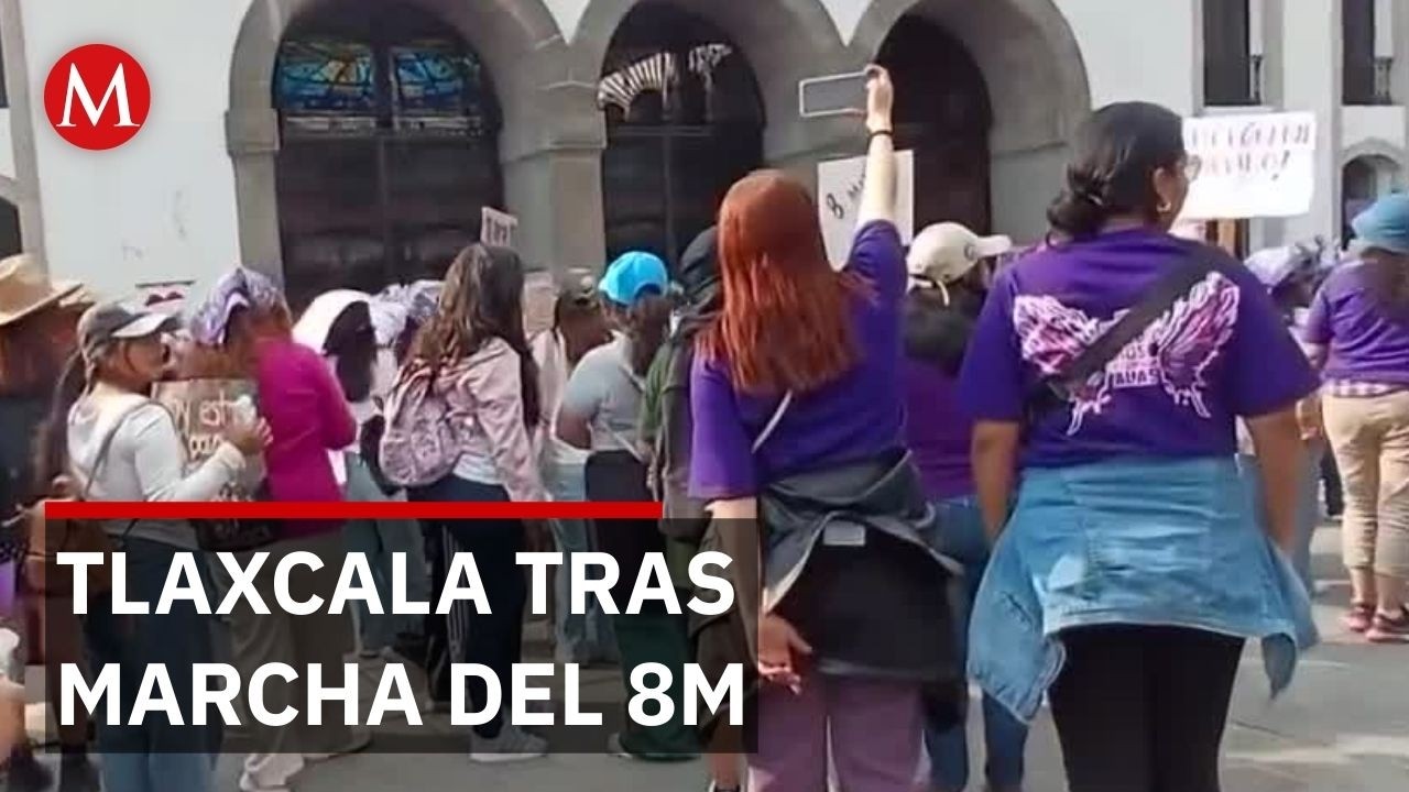 8M Tlaxcala: Por qué las madres marchan con sus hijas contra la violencia