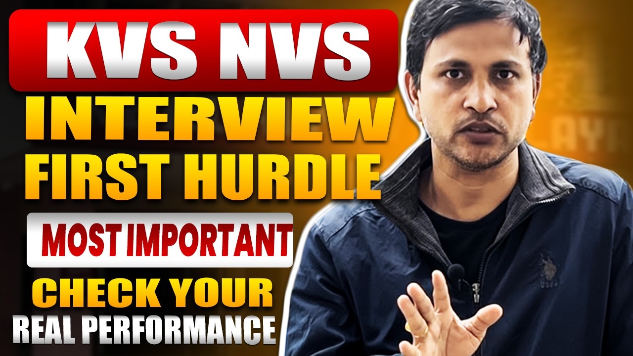 KVS NVS INTERVIEW PREPARATION:PRT/TGT/PGT/OTHER POSTS/ IMPORTANT PART OF INTERVIEW/#aimwithrakesh