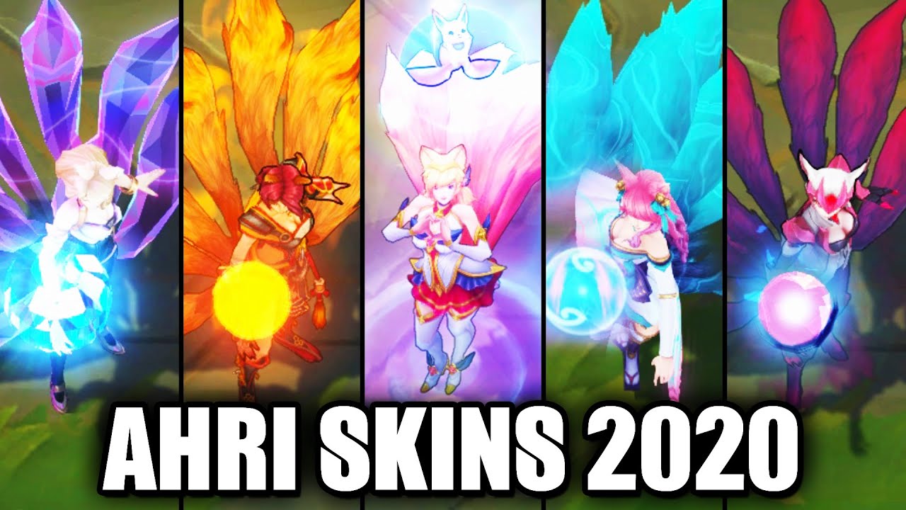 All Ahri Skins Spotlight 2020 (League of Legends)