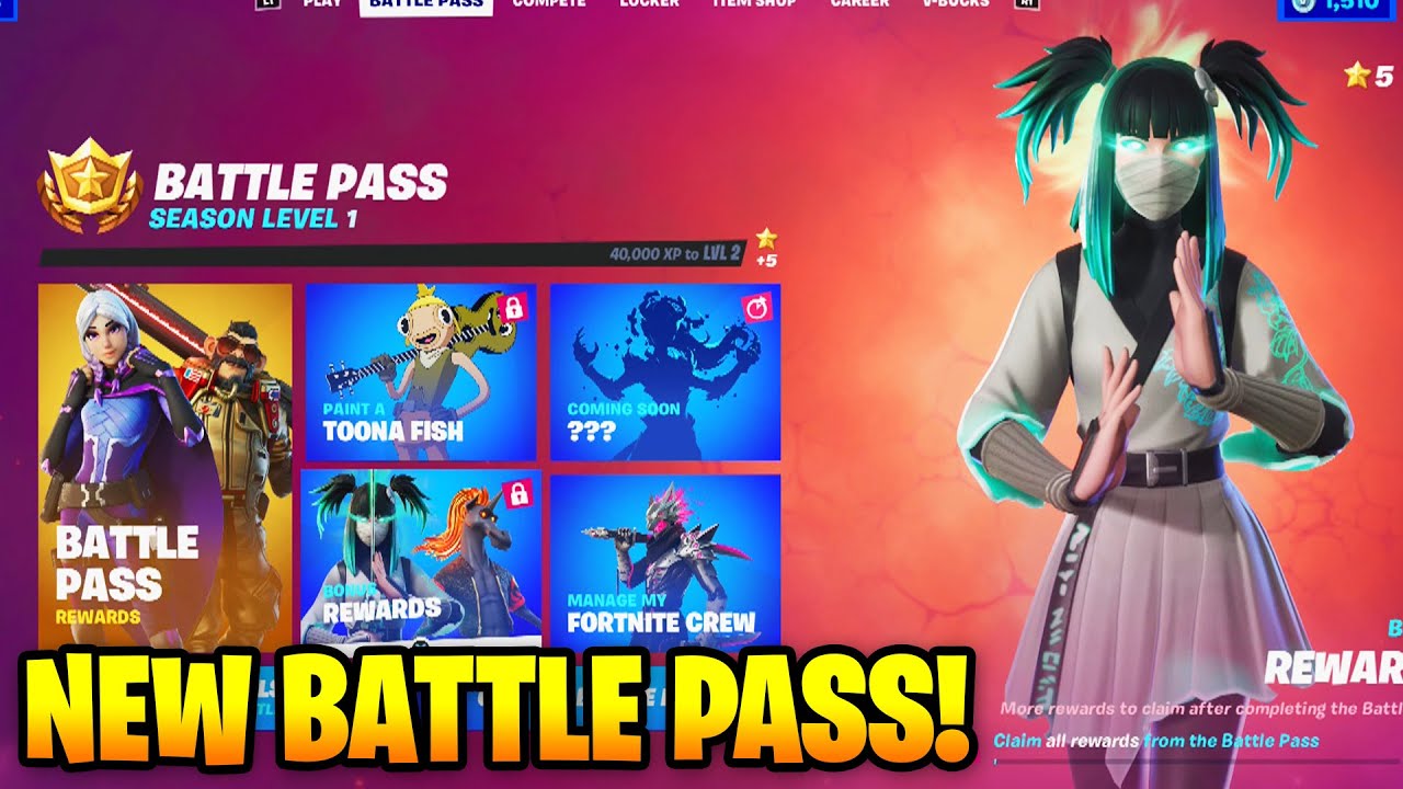 Chapter 2 Season 8 BATTLE PASS REACTION! (Fortnite Season 8)