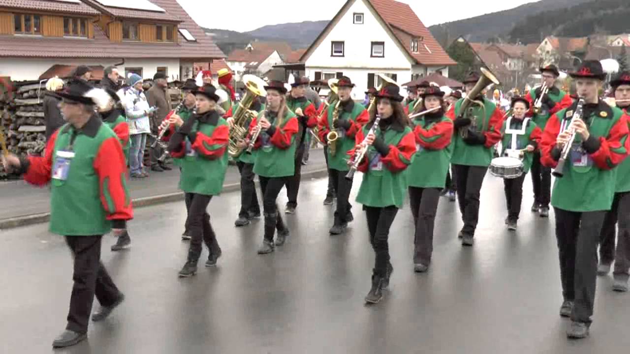 Jubiläumsumzug Weilen u d R am 08.02.2014