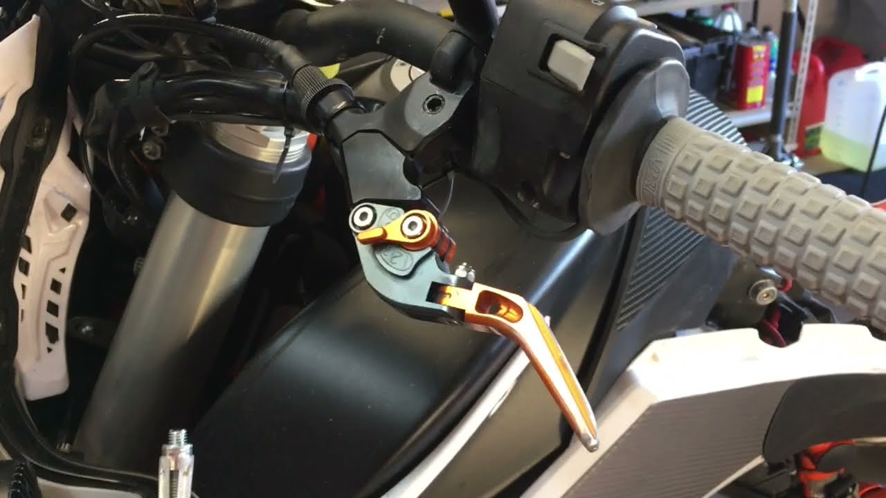 KTM 790 aftermarket lever install, warning, hack