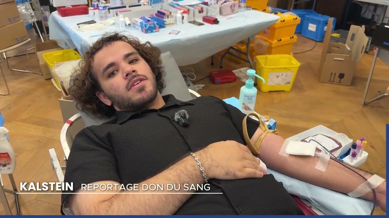 Kalstein Reportage: Blood drive with the efs