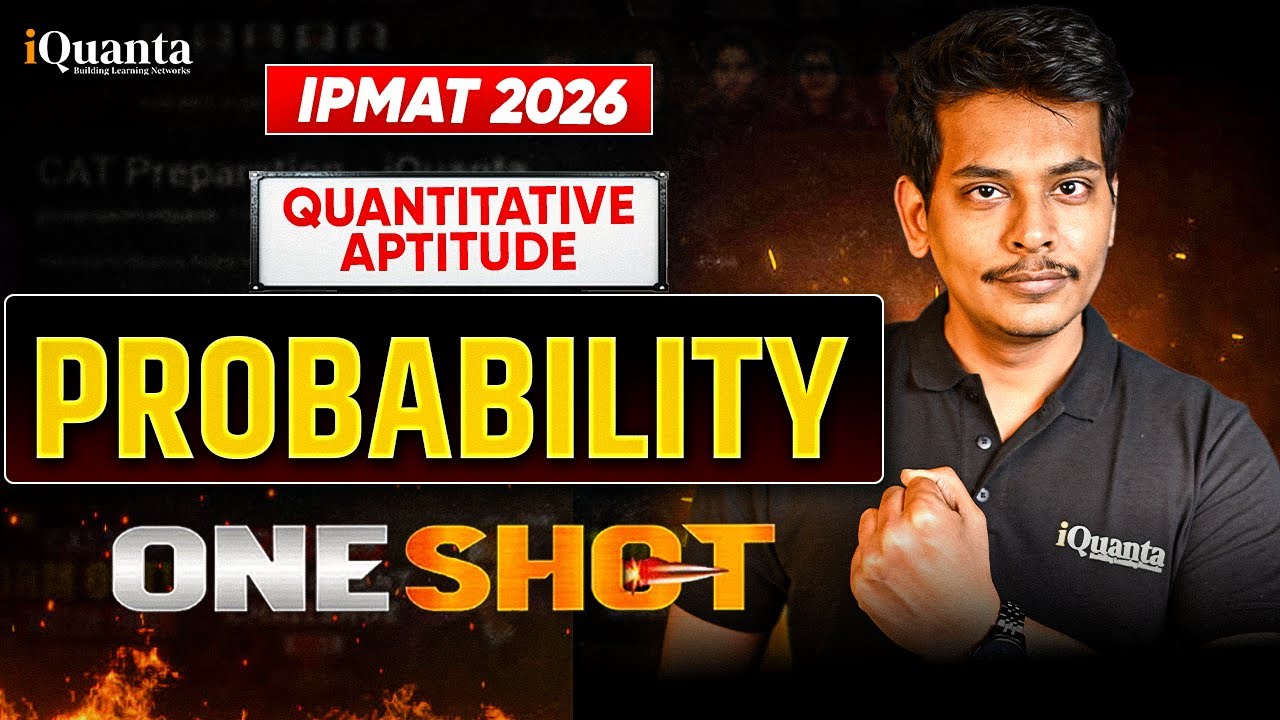 IPMAT Probability One Shot | IPMAT Quantitative Ability