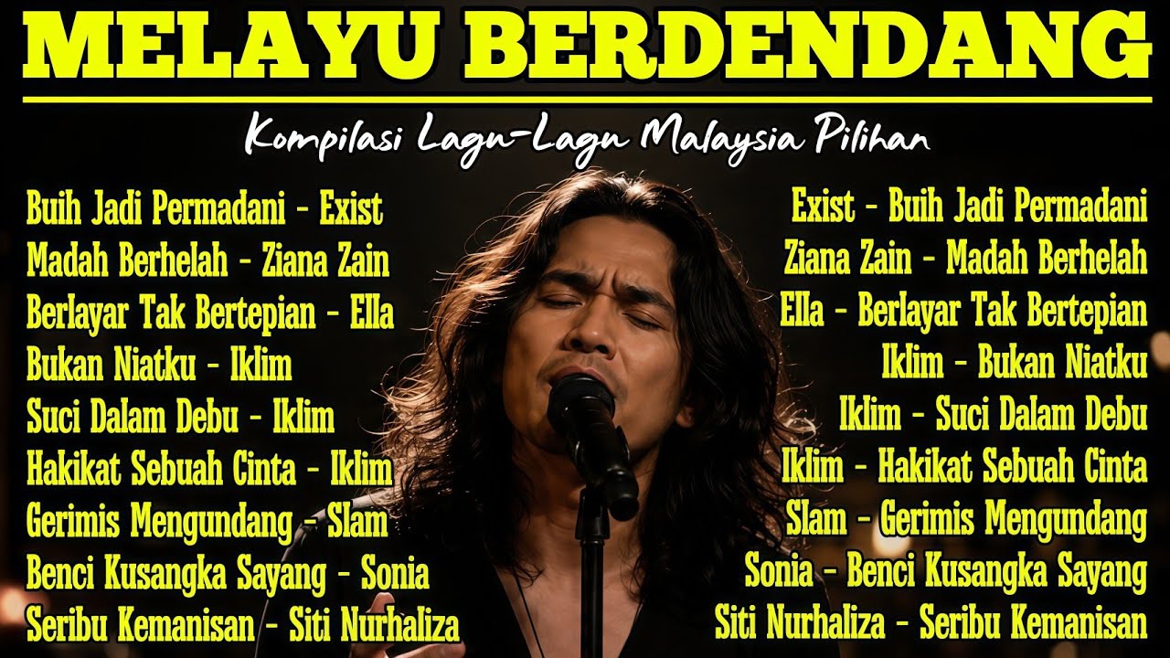 ❤️ MELAYU BERDENDANG &ndash; Kompilasi Lagu Malaysia Terbaik | Nostalgia Pop Melayu Penuh Kenangan