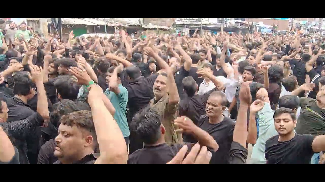 Aashura - 10th Muharram in Hallaur India 2025, Anjuman Farogh Matam