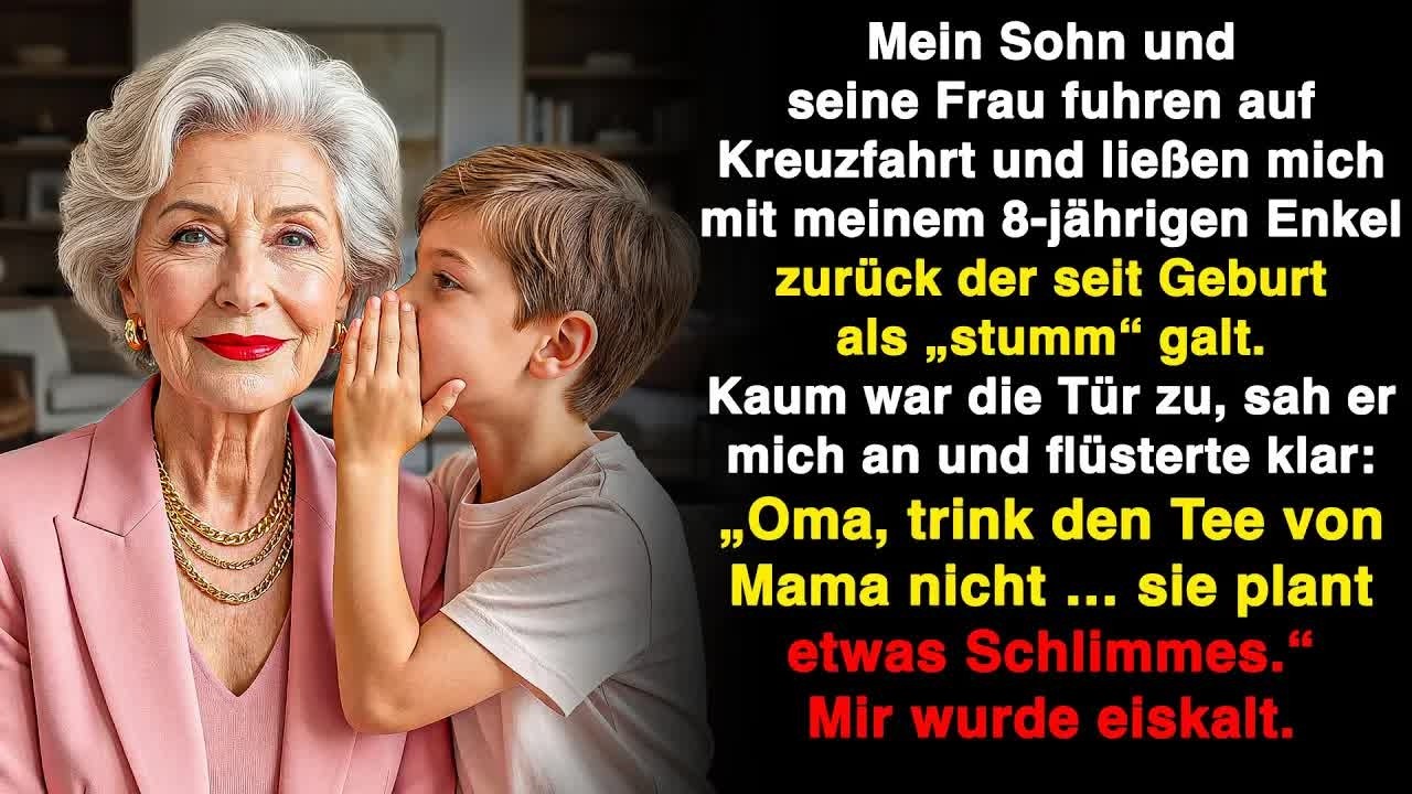 Als mein Sohn verreiste, sprach mein seit 8 Jahren stumm geglaubter Enkel plötzlich …