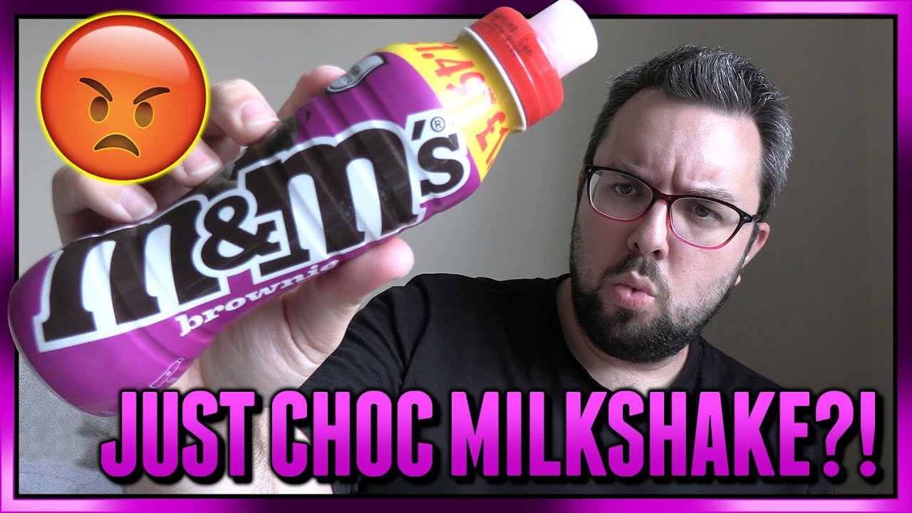 M&M's Brownies Milkshake Review (SURELY JUST CHOCOLATE?!)