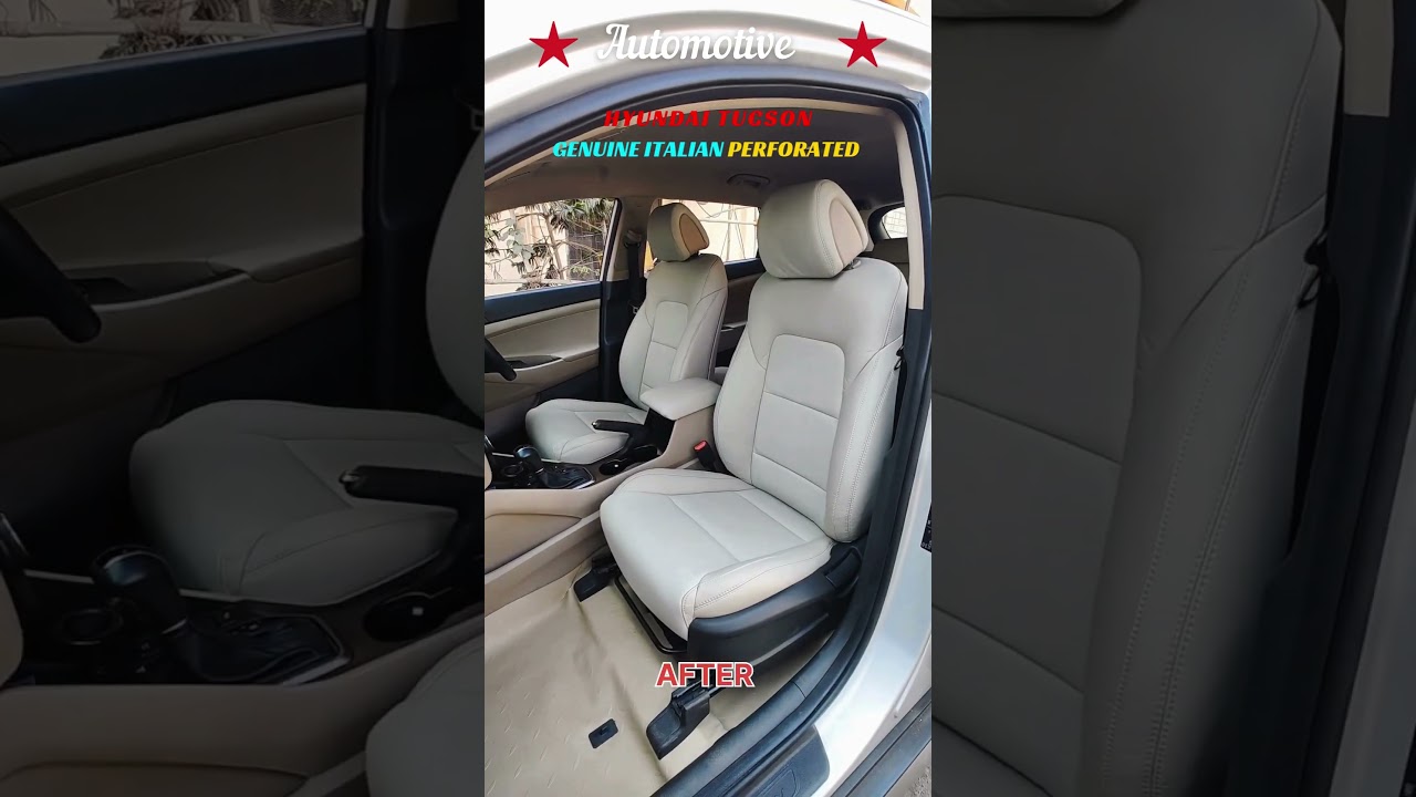 Hyundai Tucson Interior Upgrade ✨ Genuine Italian Leather Seats 🔥 Premium Fit & Finish by Orchis👌