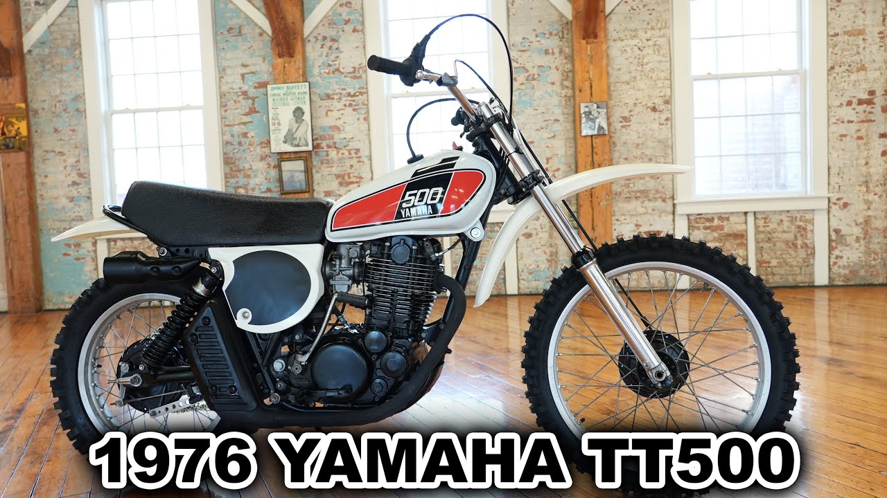 1976 YAMAHA TT500 SHOWROOM MINT