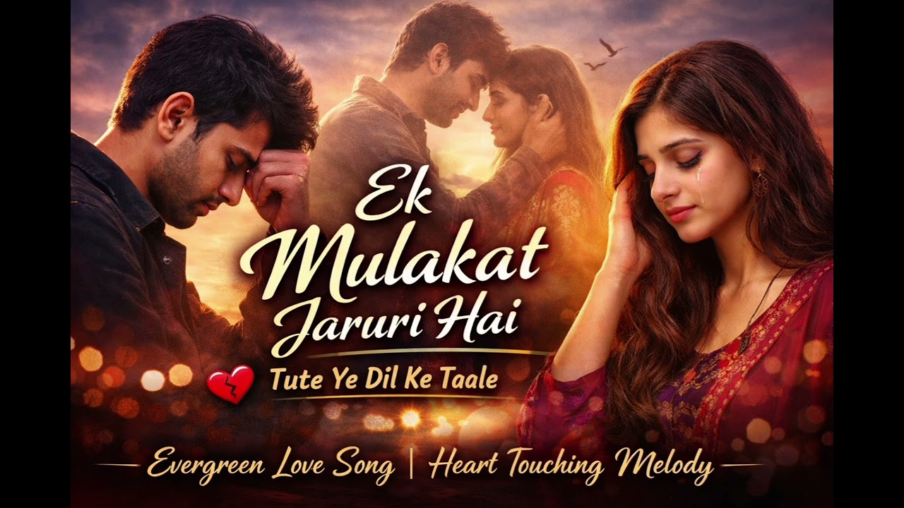 Ek Mulakat Jaruri Hai 💔 | Heart Touching Love Song | No Copyright 2026