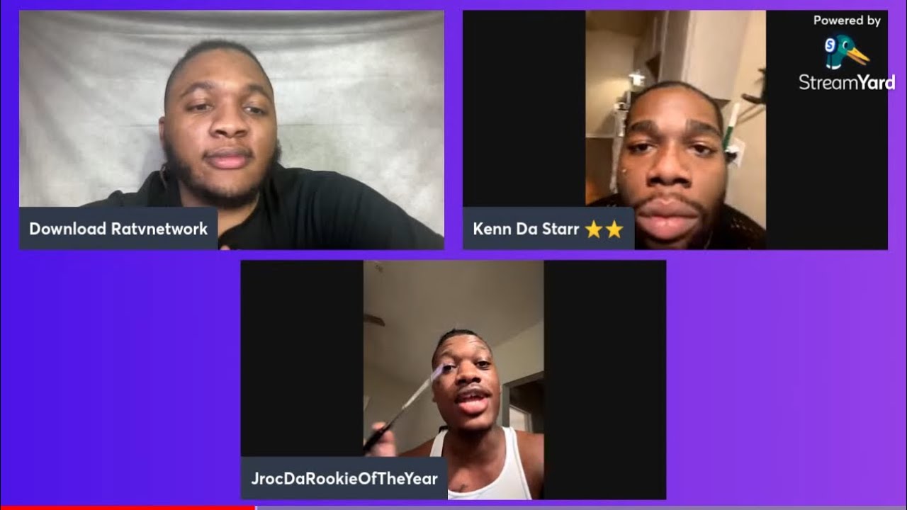 #kenndastarr shows his #veneers & his $40K outfit| Standing on Business joined by his friends