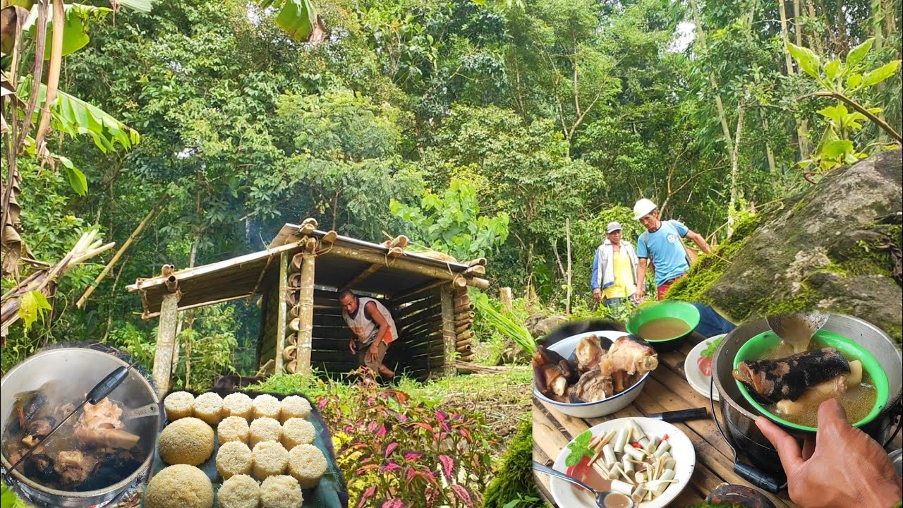 After the Super Typhoon: Carabao Soup, Grilled Rattan Shoots & Puto Cassava