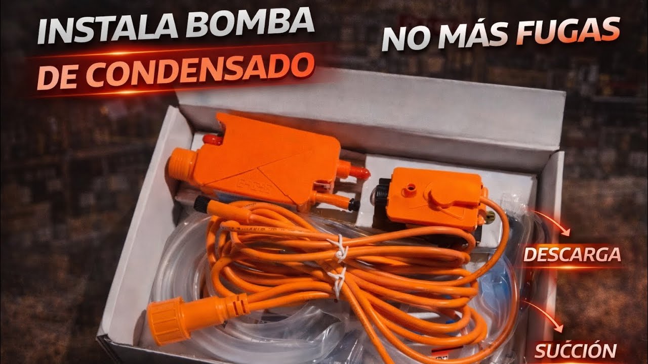 Cómo instalar una bomba de condensado para aire acondicionado