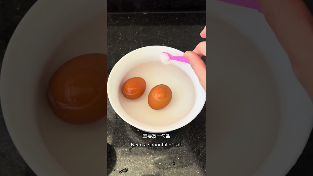 快速微波水煮蛋小技巧 |  QuickMicrowave Hard-BoiledEgg Hacks #廚房小技巧 #懶人料理 #KitchenHacks #HardBoiledEggs