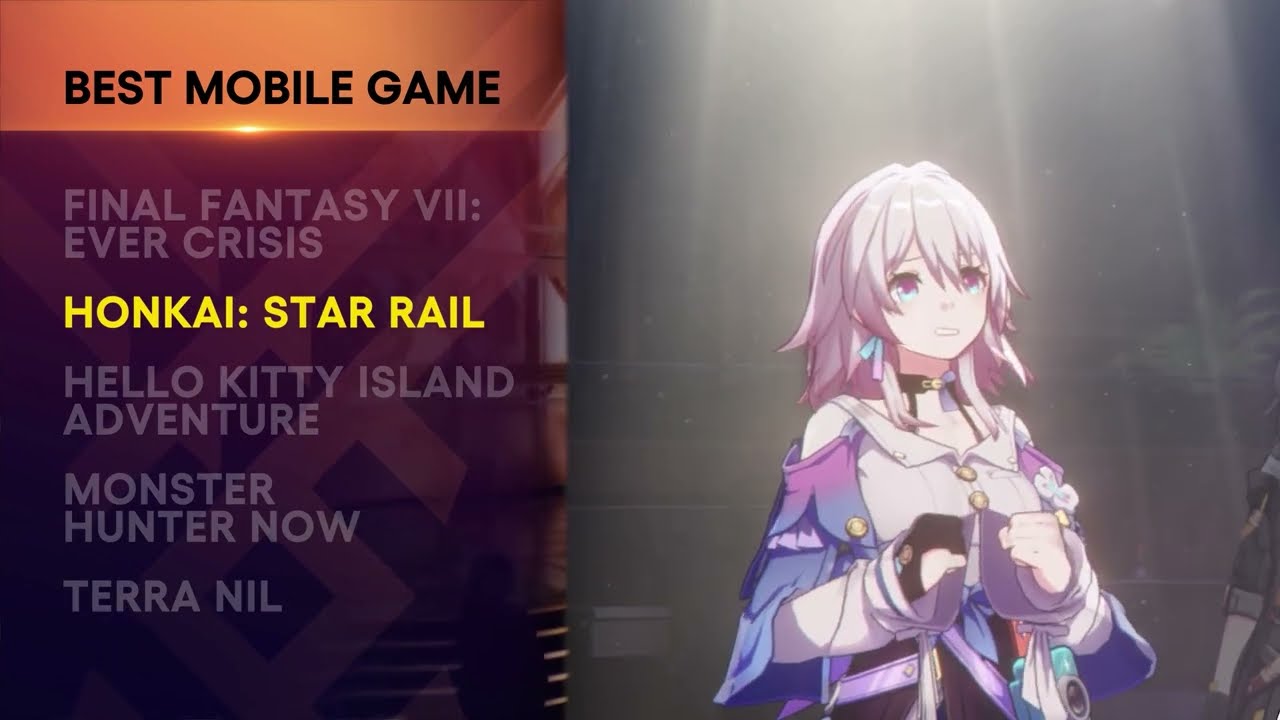 March 7th Accepts the 2023 Game Awards for Best Mobile Game