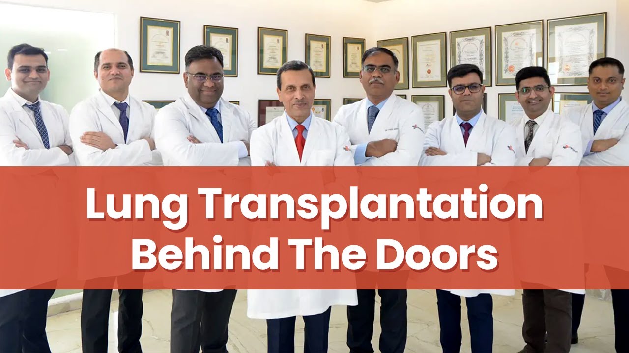 Lung Transplant Behind The Doors | Lungs Donor to Recipient Journey Prof. (Dr.) Arvind Kumar & Team