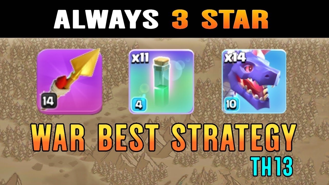th14 rc charge with dragons attack strategy TH14 Attack Strategies (Clash of Clans) @ClashOfClans 