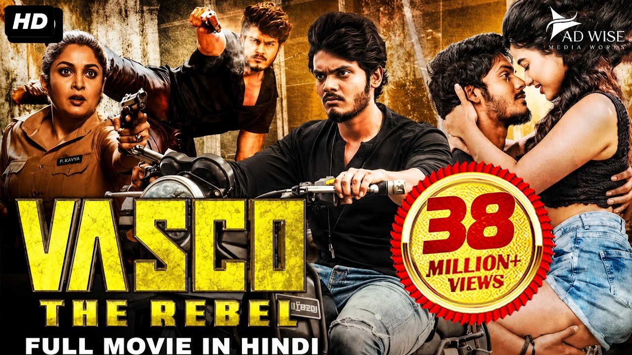 VASCO THE REBEL (Romantic) Hindi Dubbed Full Movie | Akash Puri, Ketika Sharma | Romantic Movie