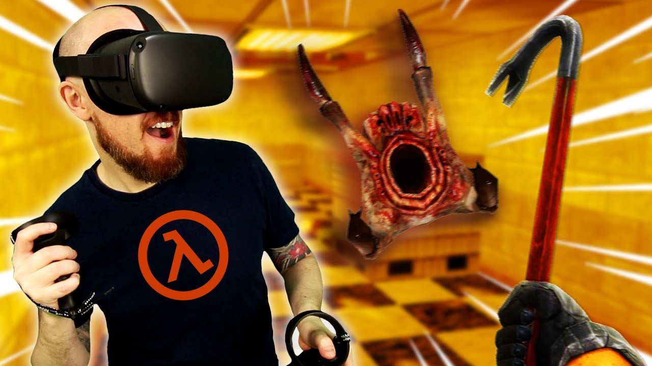 Как играть в Half Life в VR на Oculus Quest