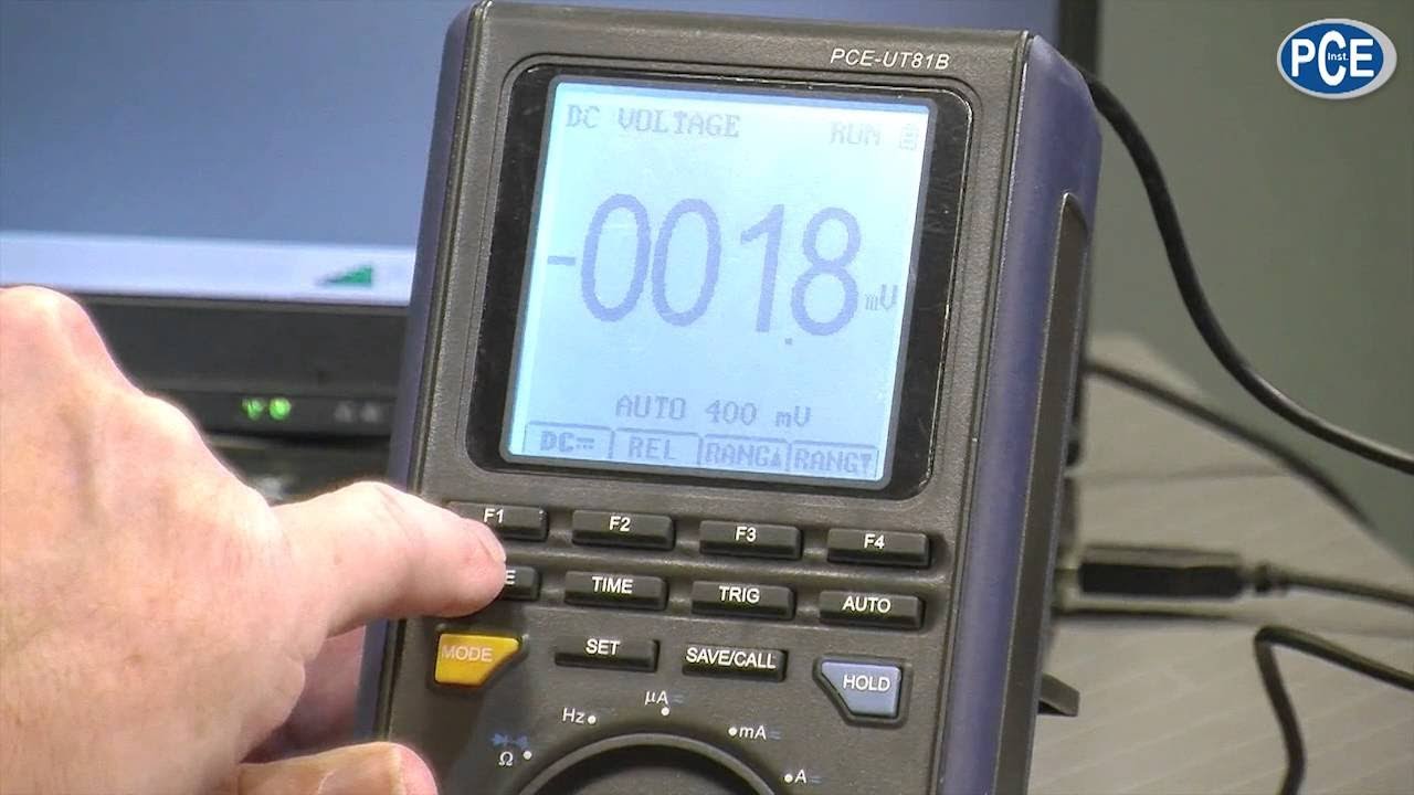 Osciloscopio de mano PCE-UT 81B | PCE Instruments