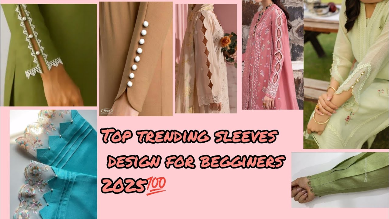 Top trending sleeves design ideas for begginers 2025 @suitstory_byanam