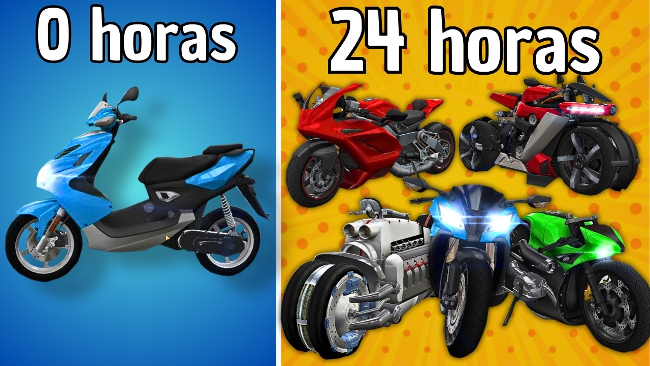 ¡24 Horas en Traffic Rider y ESTO PASÓ! Compro todas las motos | STIFF LXR