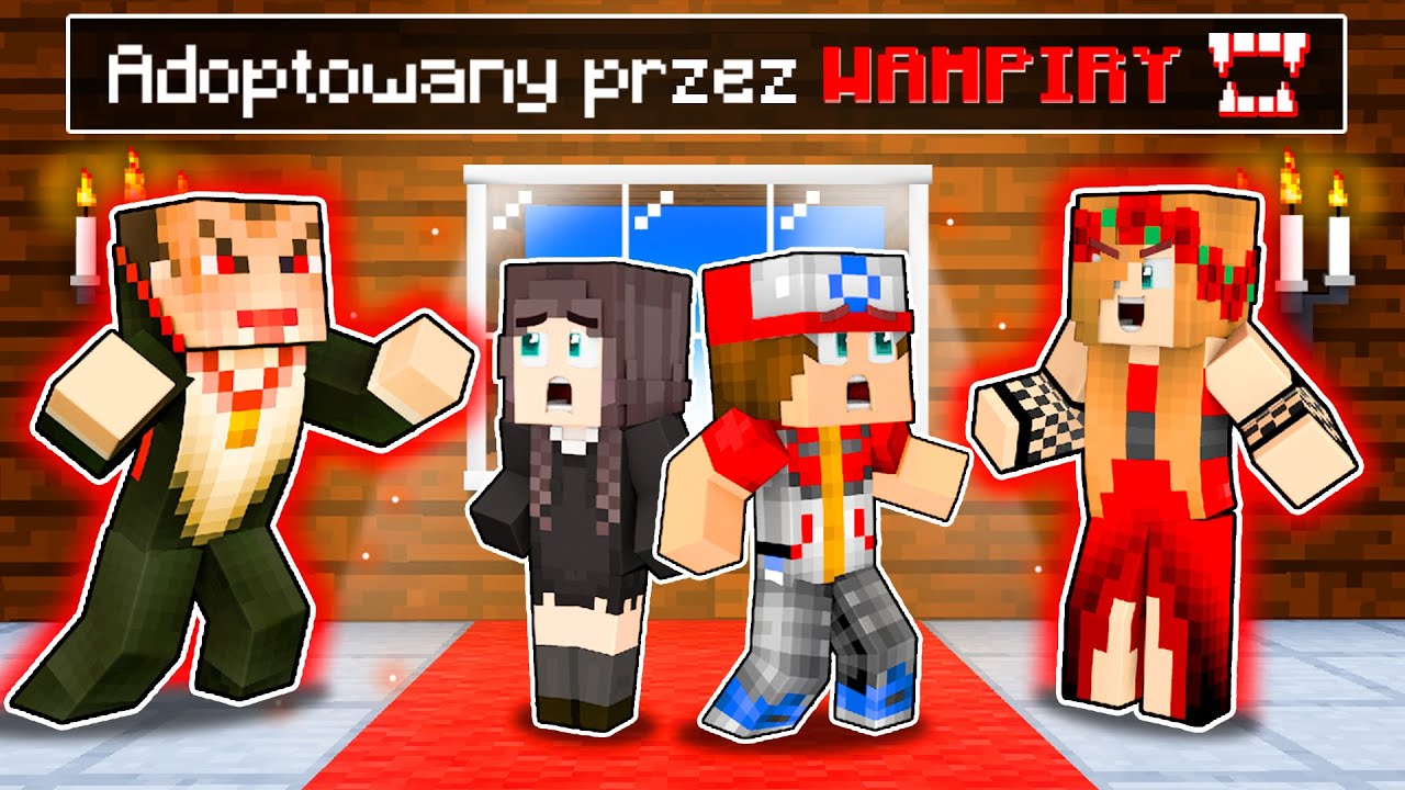 😱🧛🦇 RODZINA WAMPIRÓW! *zostałem ADOPTOWANY?!* (straszne)