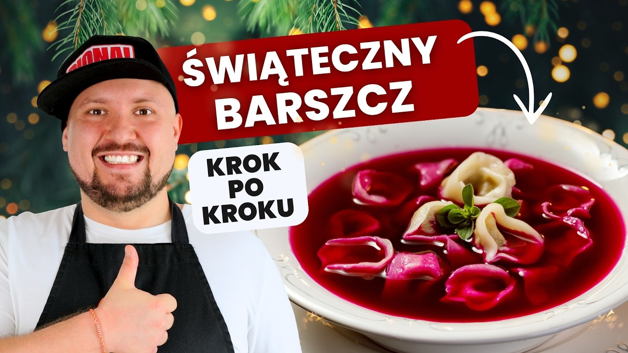PRZEPIS NA CZERWONY&nbsp;BARSZCZ&nbsp;WIGILIJNY! (bez zakwasu)