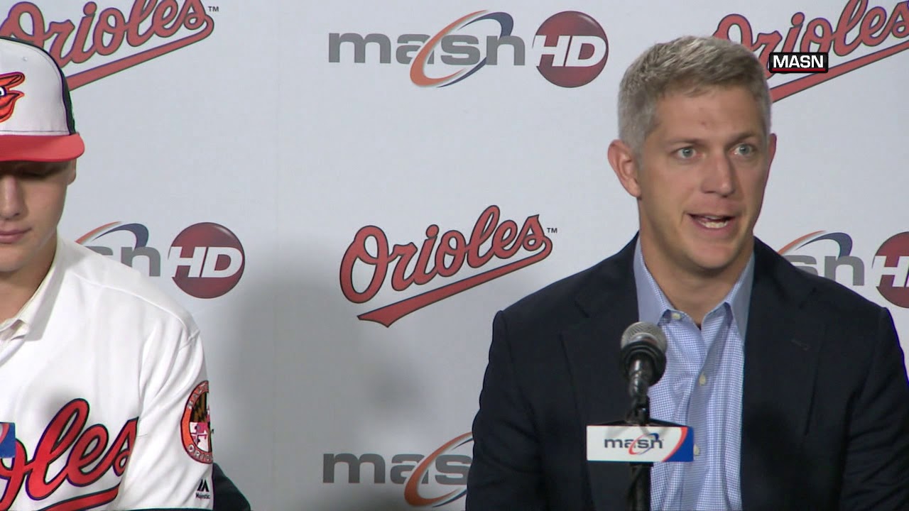 Orioles introduce 2019 2nd round pick Gunnar Henderson