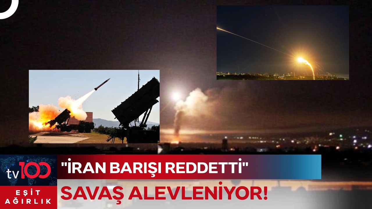 Son Dakika! İran Şu An Yoğun Roket Saldırısı Altında | Eşit Ağırlık