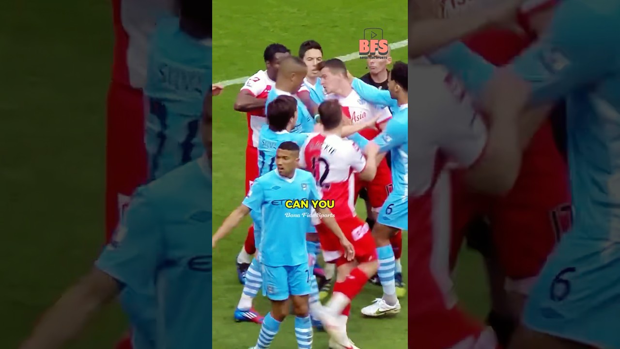 Bobby Zamora Accidentally Made Joey Barton Knee Aguero 😂