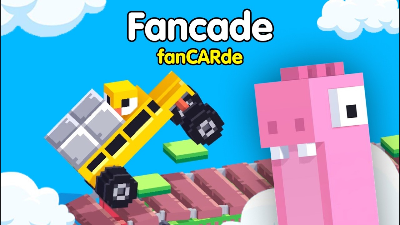 fanCARde Level in Fancade 🚗 Crazy Car Challenge Gameplay