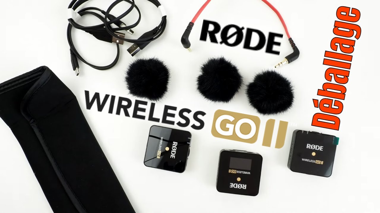 RODE Wireless Go II : unboxing du micro sans fil à 2 entrées (et bien plus) !